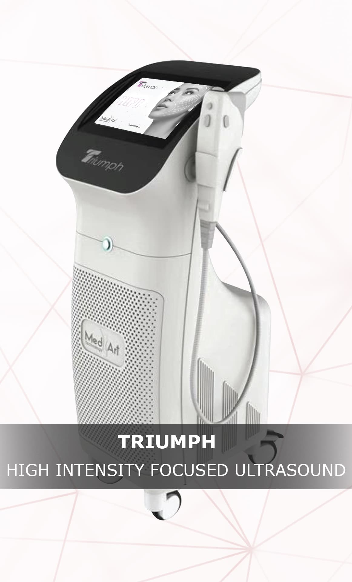 Triumph HIFU — Machine HIFU (Ultrasons Focalisés) professionnelle